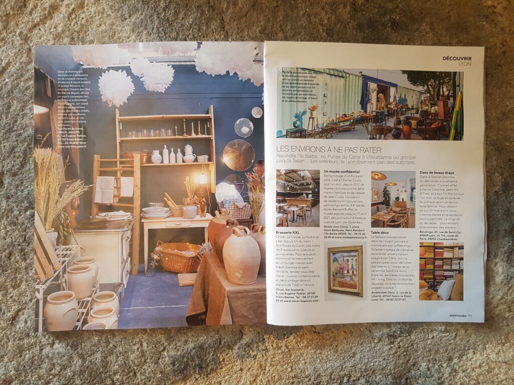 Boutique de brocante et décoration Chemin des Clos - Marine Bigatin