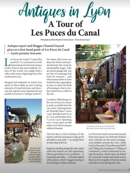 Boutique de brocante et décoration Chemin des Clos - Marine Bigatin